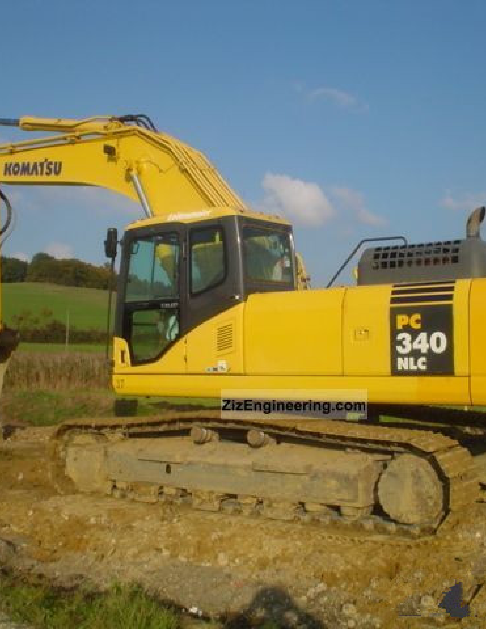 KOMATSU PC340  PC340LC-6K PC340NLC-6K Hydraulic Excavator Service Repair Workshop Manual