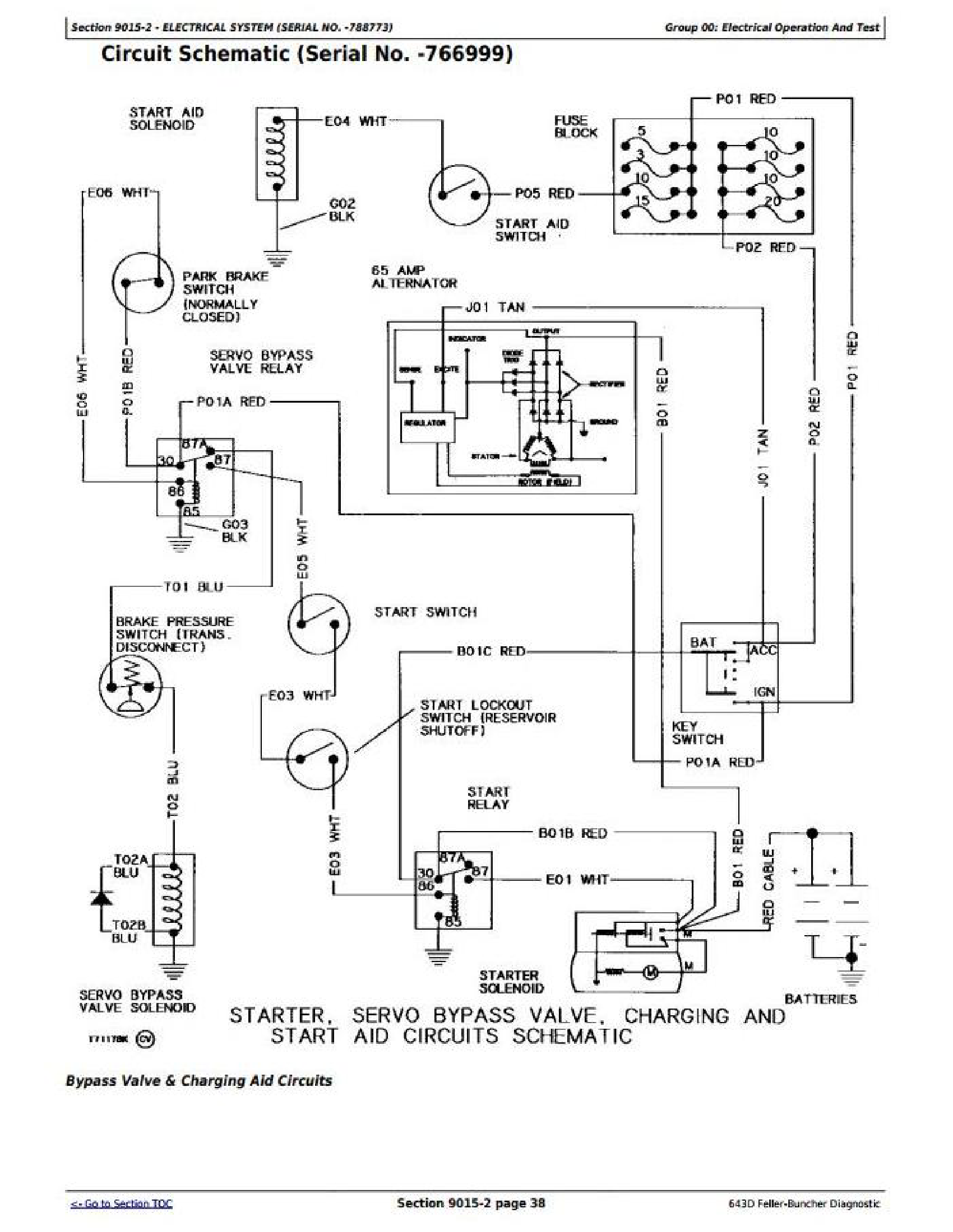 John Deere Tractor 6105D 6115D 6130D 6140D (SN:050001-100000) Service ...