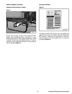 Bobcat Three-Point PTO Sprayer service manual