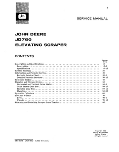 John Deere SM2076 manual