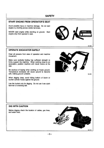 Hitachi EX700 Hydraulic Excavator Operator’s manual