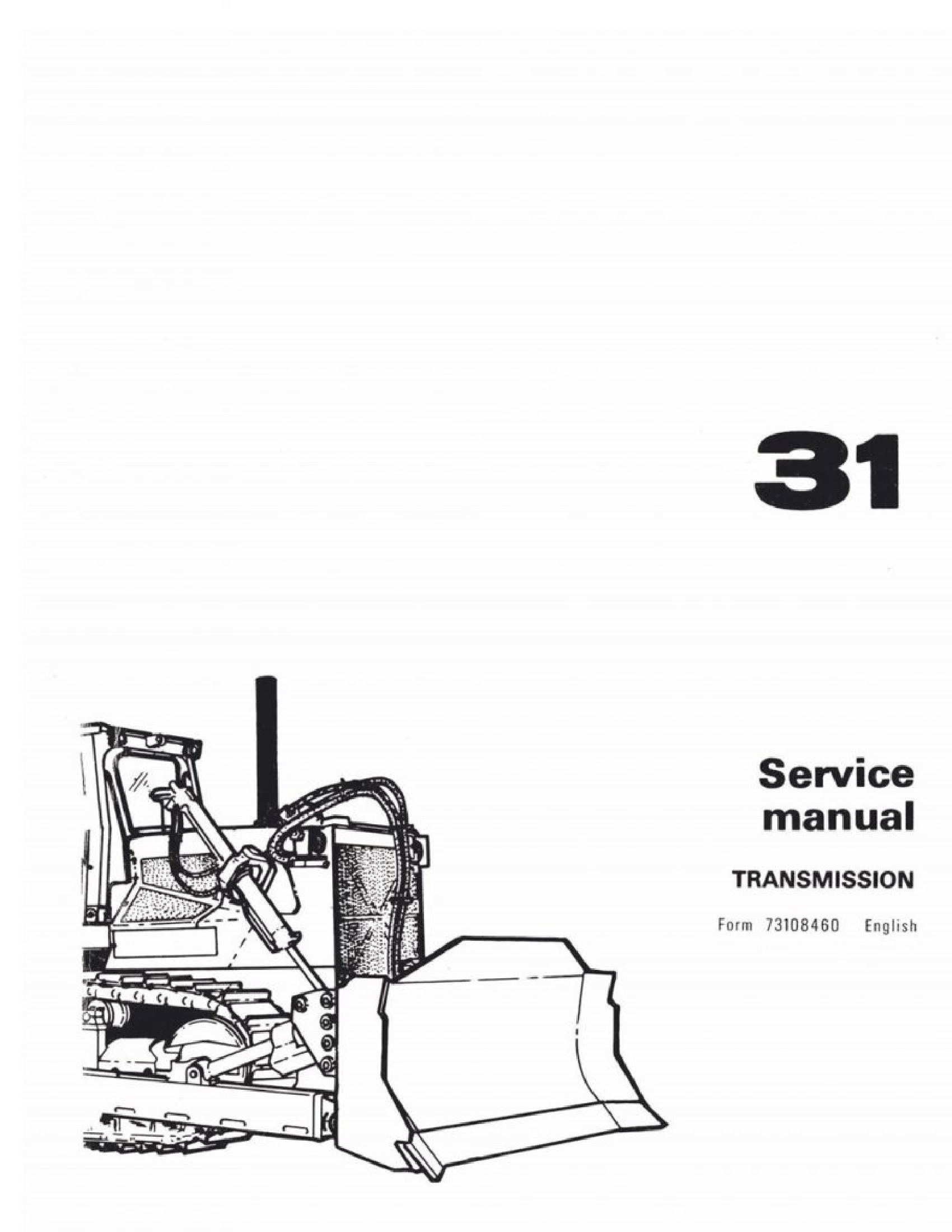 Fiat-Allis 31 Crawler Tractor manual