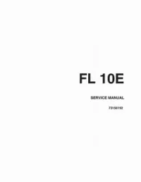 Fiat-Allis FL 10E Crawler Loader Service Repair Manual preview