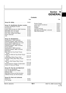 John Deere 9600 manual