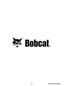 Bobcat Box Blade manual pdf