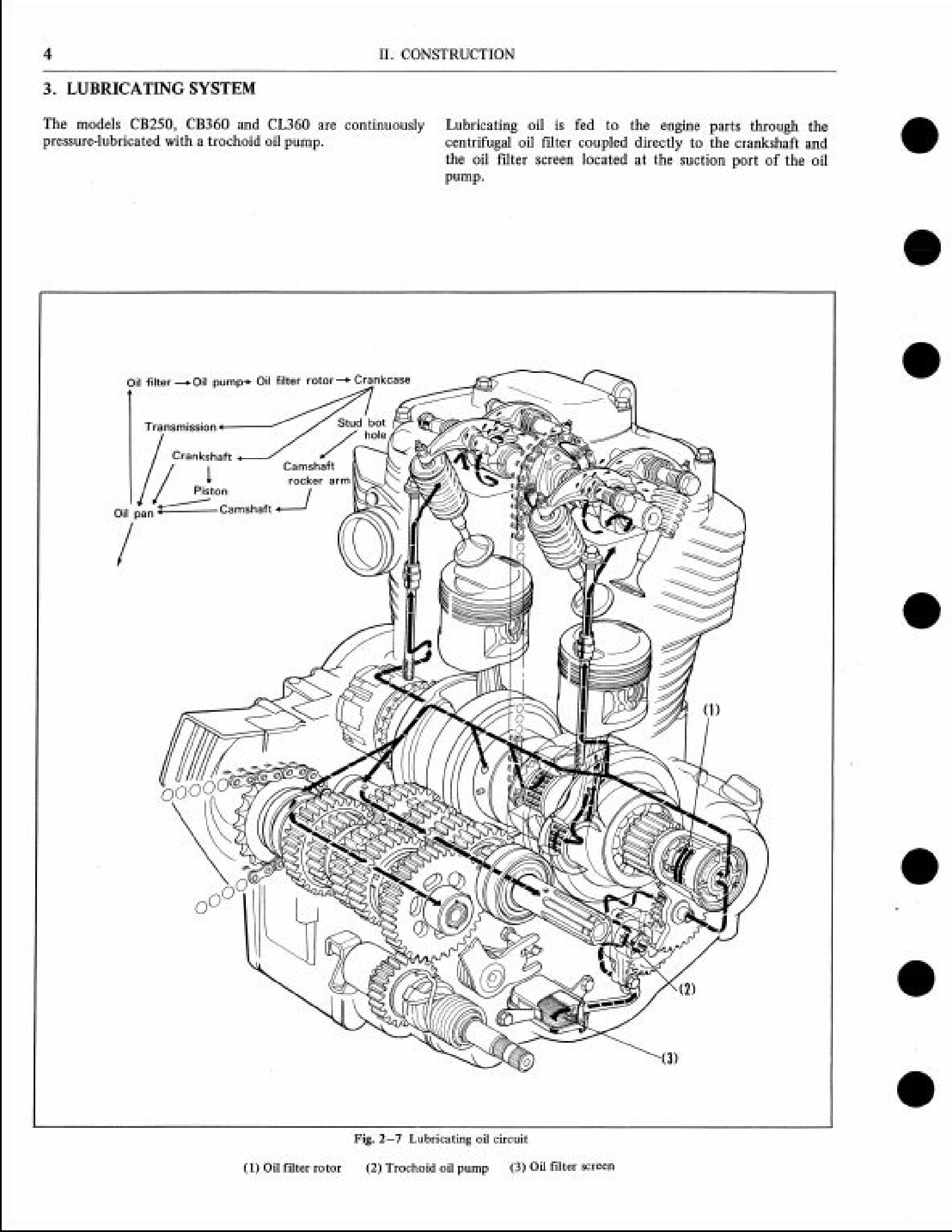Honda CJ360T Motocycle manual