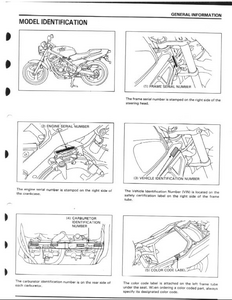 Honda CB-1 Motocycle manual pdf