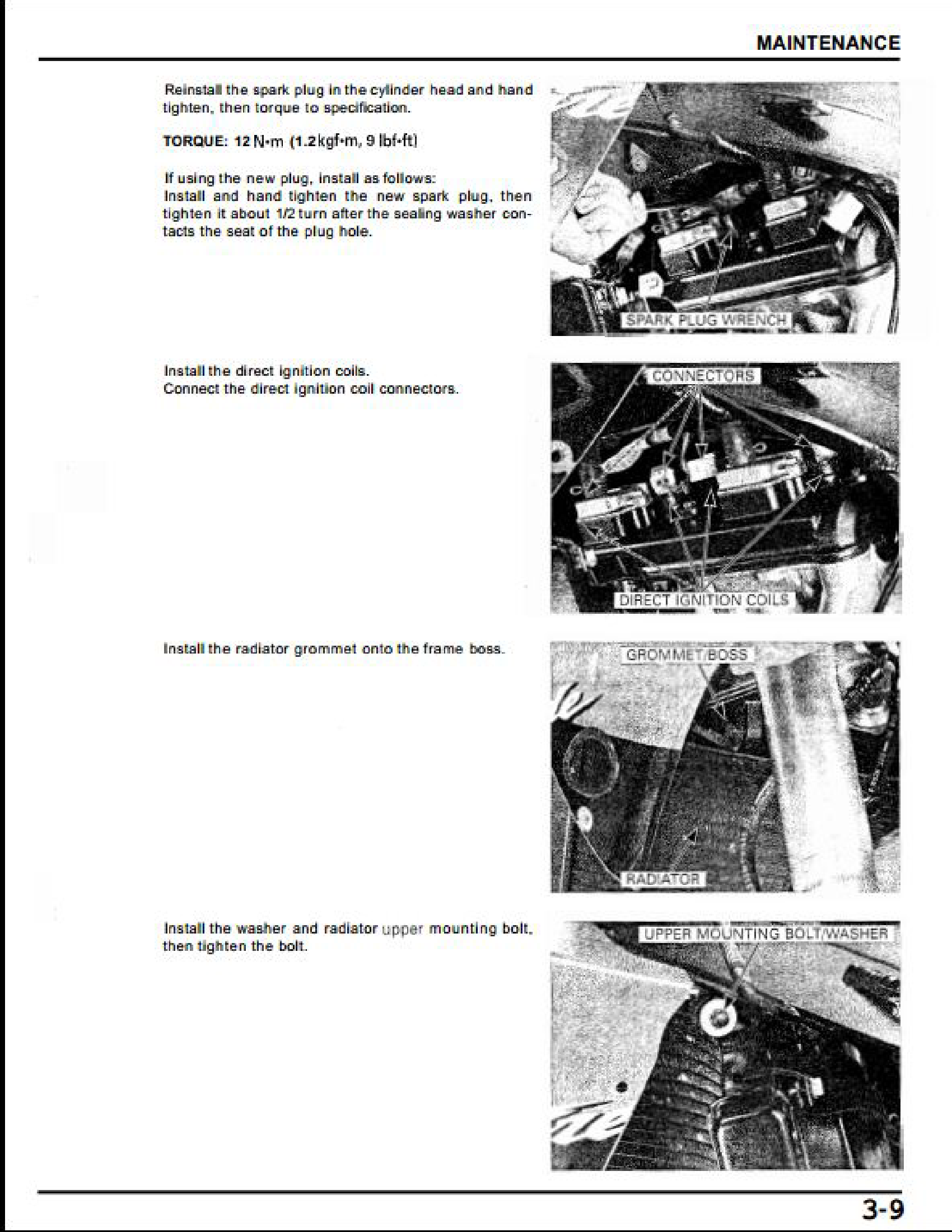 Honda CBR954RR Motocycle manual
