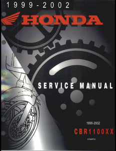 Honda CBR1100XX Motocycle manual