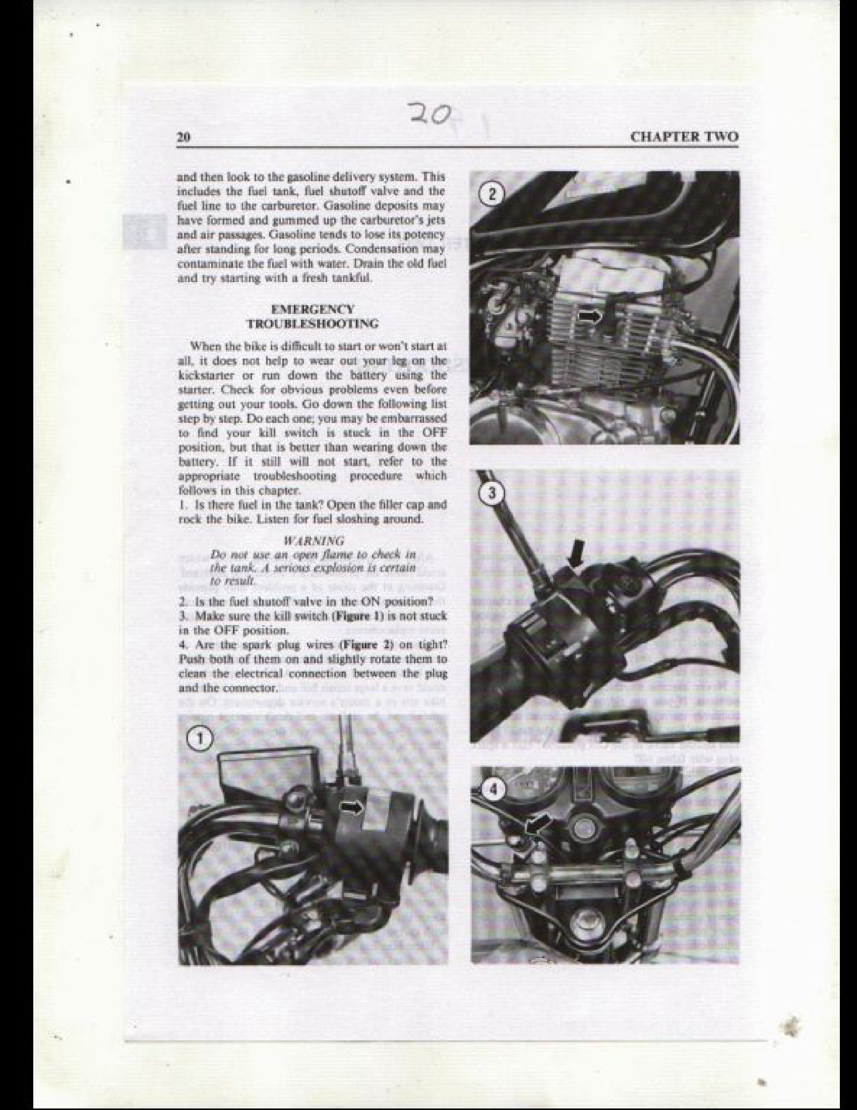 Honda 400-450cc Twins Motorcycle manual