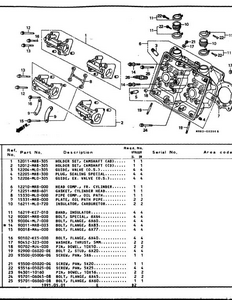 Honda VFR400R Motocycle Parts manual pdf