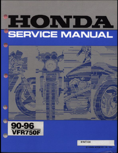 Honda VFR750F Motocycle manual