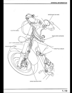 Honda VT750DC Motocycle manual pdf