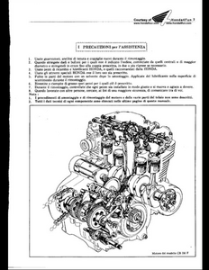 Honda 500F Motorcycle manual