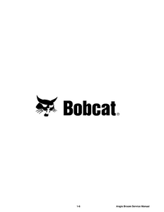 Bobcat Angle Broom manual