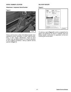 Bobcat 72 Inch Seeder service manual