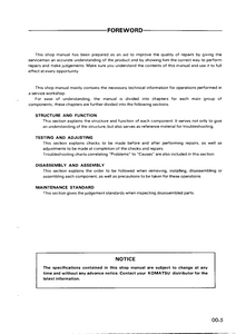 KOMATSU PC40-6 Hydraulic Excavator manual pdf