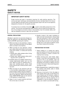 KOMATSU PC27R-8 Hydraulic Excavator manual