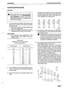 KOMATSU PC45MRX-1 Excavator manual
