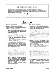 KOMATSU PC45R-8 (Deluxe) Hydraulic Excavator manual pdf