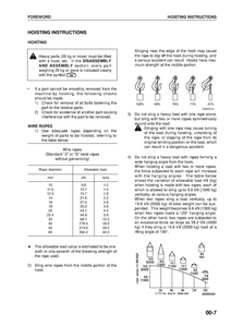 KOMATSU PC228USLC-2 Excavator manual