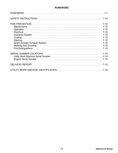 Bobcat 5600 Toolcatв„ў Utility Work Machine manual pdf