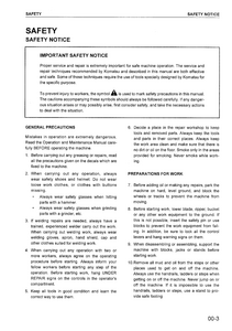 KOMATSU PC78MR-6 Hydraulic Excavator manual pdf