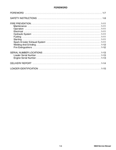 Bobcat S850 Skid-Steer Loader manual pdf
