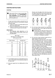 KOMATSU WA320-5H Wheel Loader manual pdf
