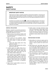 KOMATSU WA700-3D Avance Wheel Loader manual pdf