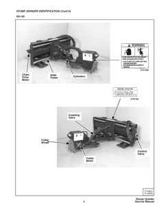 Bobcat SG-50 Stump Grinder manual