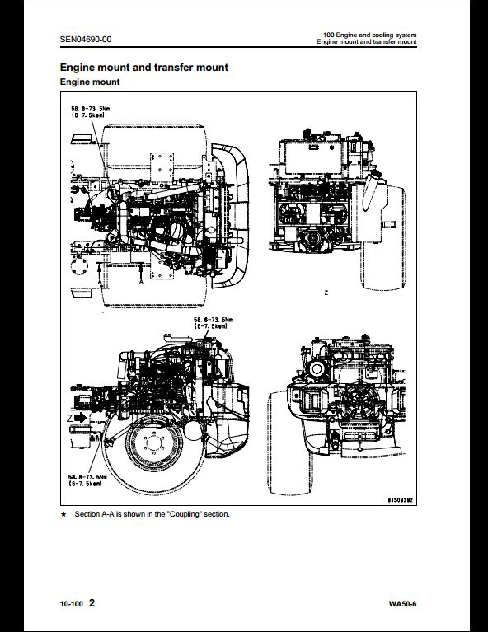 KOMATSU WA50-6 Wheel Loaders manual