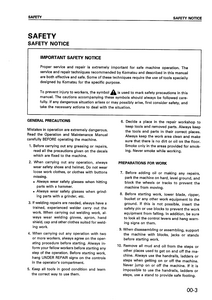 KOMATSU WA380-3 Wheel Loaders manual pdf