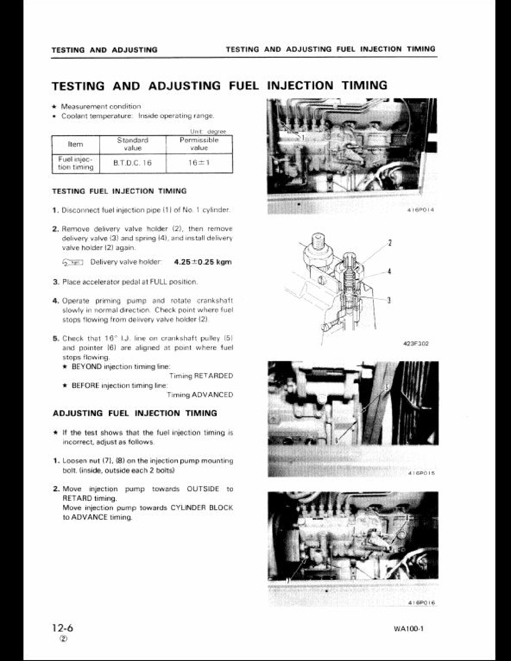 KOMATSU WA380-7 Wheel Loaders manual