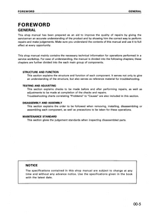 KOMATSU WA420-3 Wheel Loaders manual pdf
