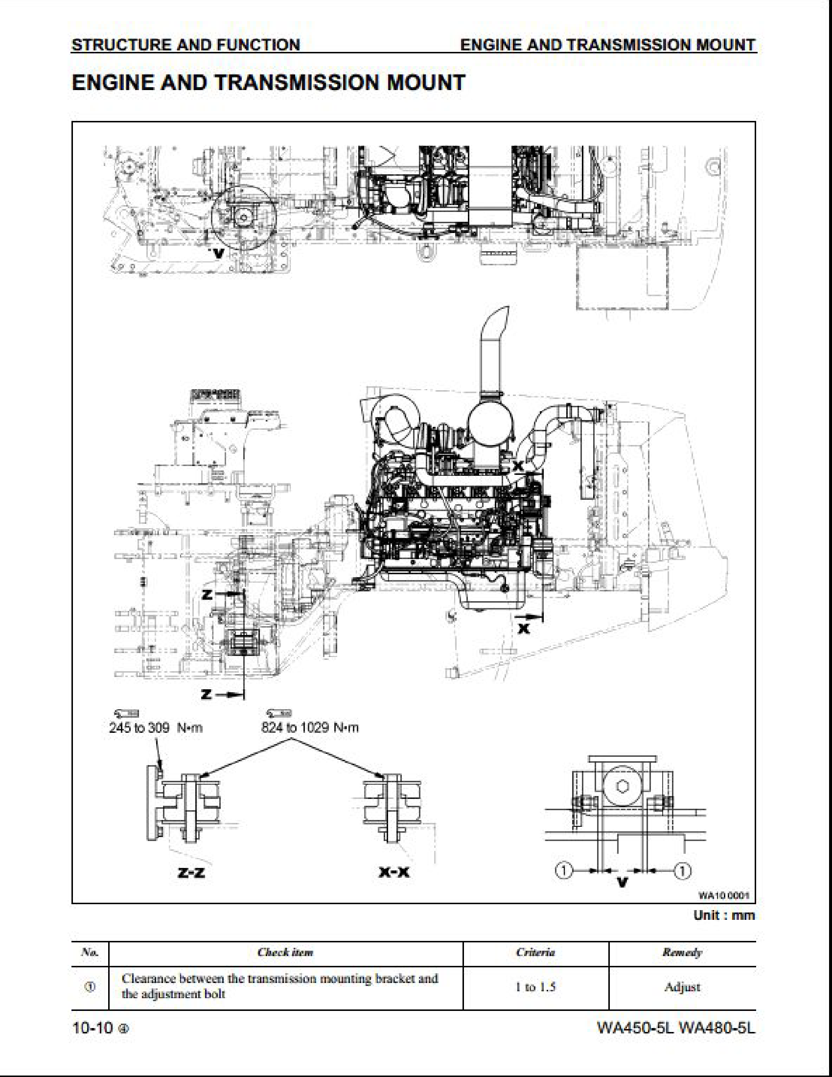 KOMATSU WA480-5L Wheel Loaders manual