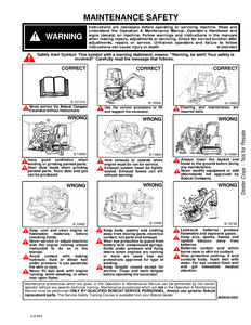 Bobcat 323 Compact Excavator service manual
