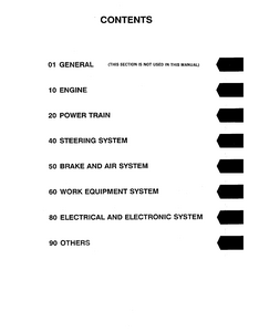 KOMATSU WA500-1 Wheel Loaders service manual