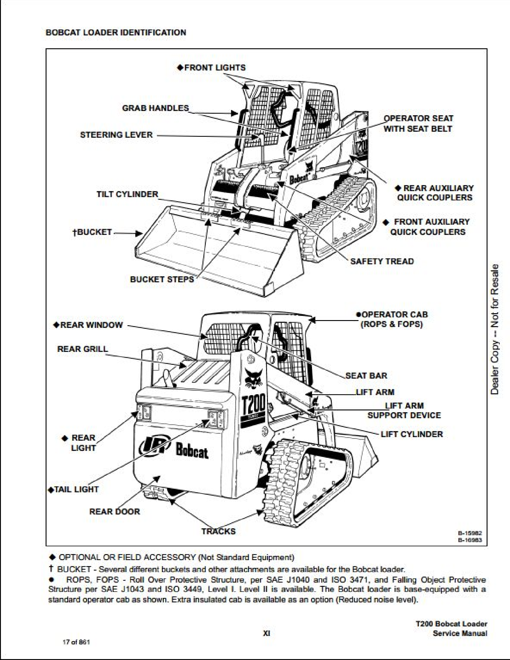 Bobcat S160 Skid Steer Loader manual