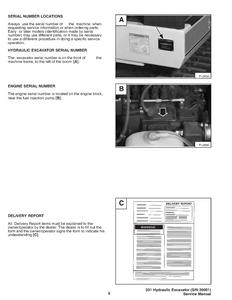 Bobcat X331 Mini Excavator manual pdf