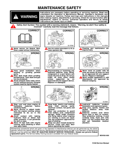 Bobcat S160 Skid-Steer Loader service manual