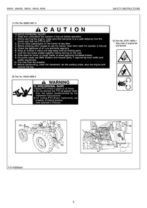 Kubota M9000 Tractor manual pdf