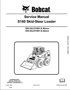Bobcat X320 Mini Excavator manual