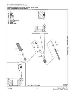 Bobcat Hydraulic Cylinders manual pdf