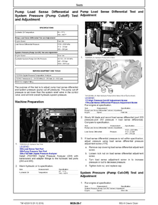 John Deere 1T0850JJ service manual