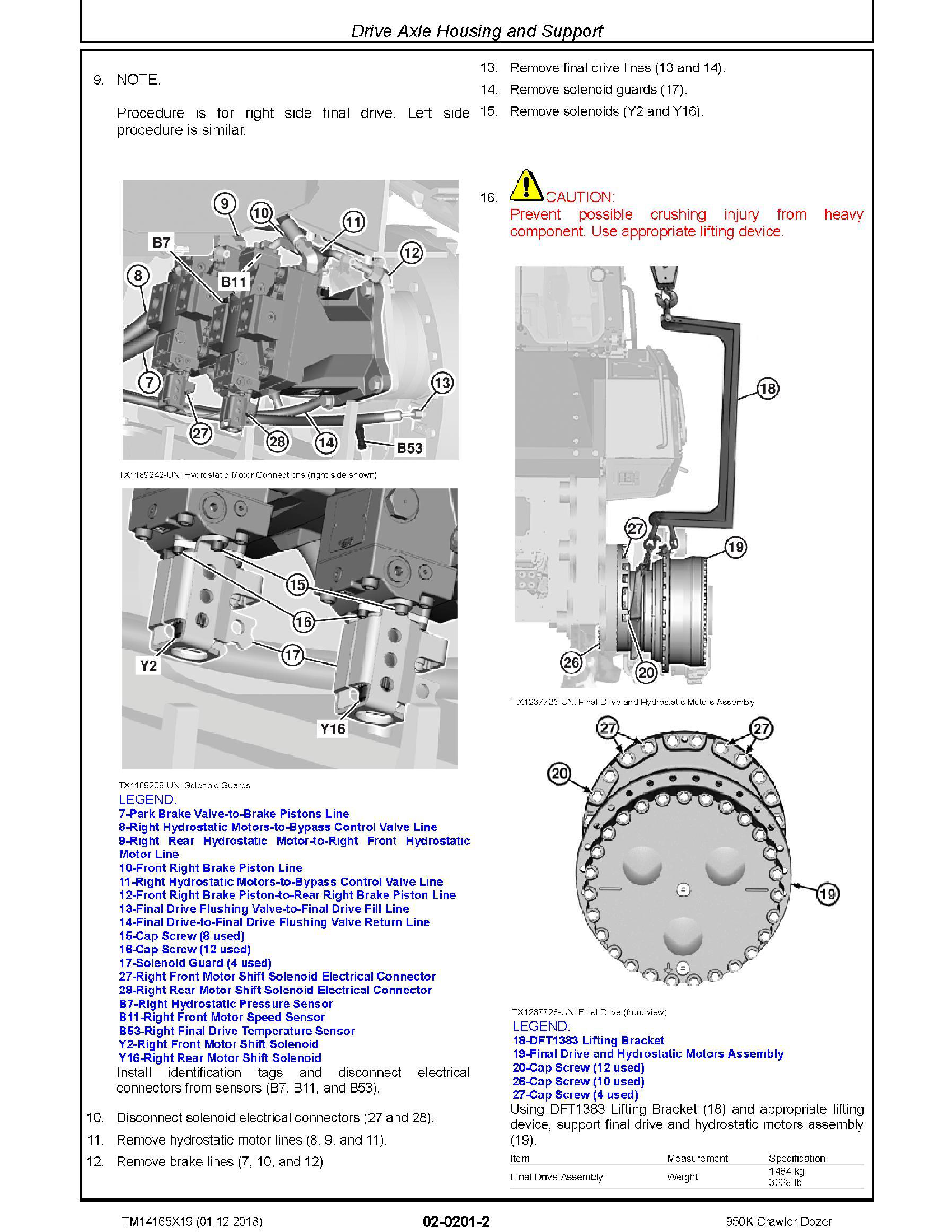 John Deere 1T0950KX manual pdf