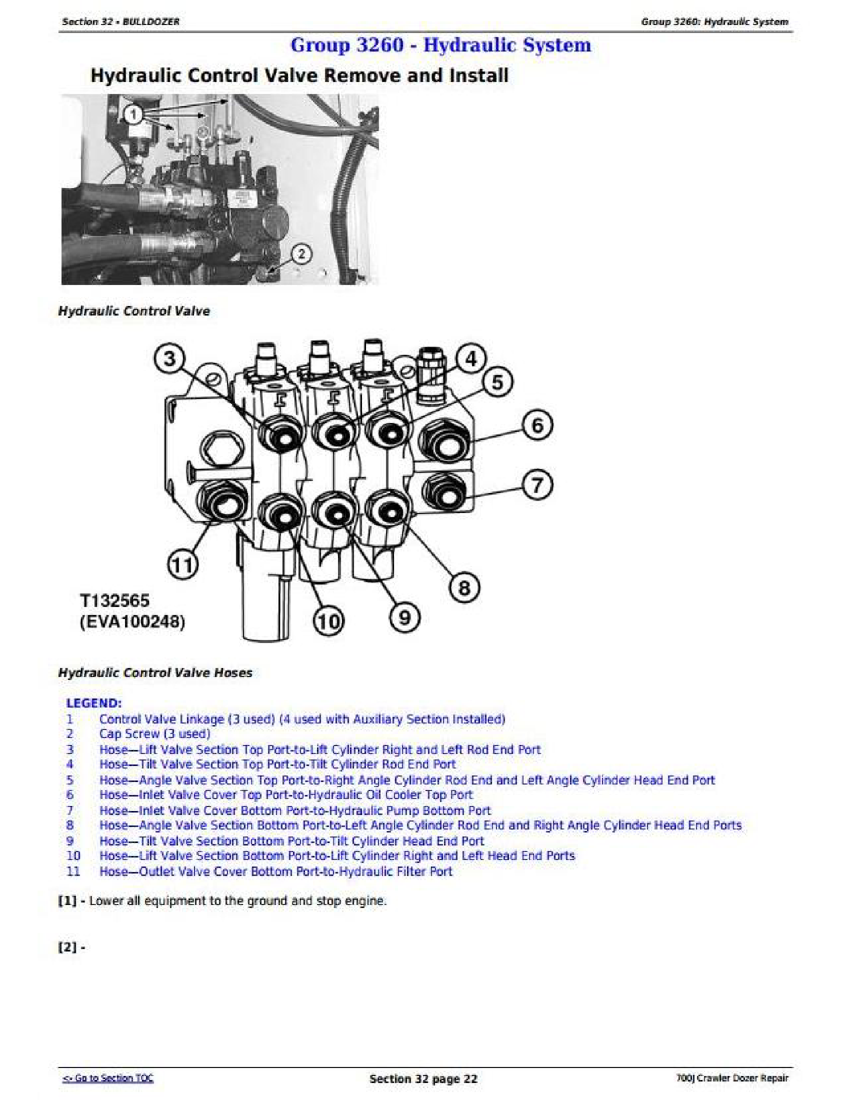 John Deere 700J manual pdf