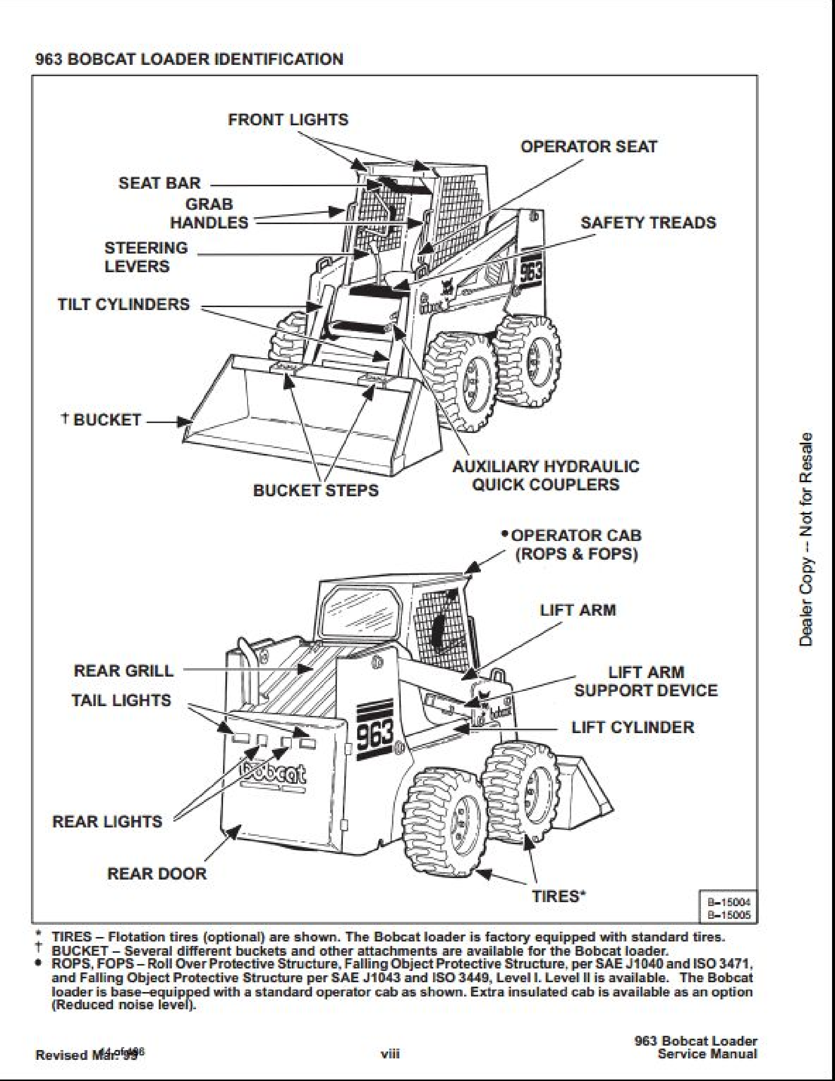 Bobcat 642B Skid Steer Loader manual