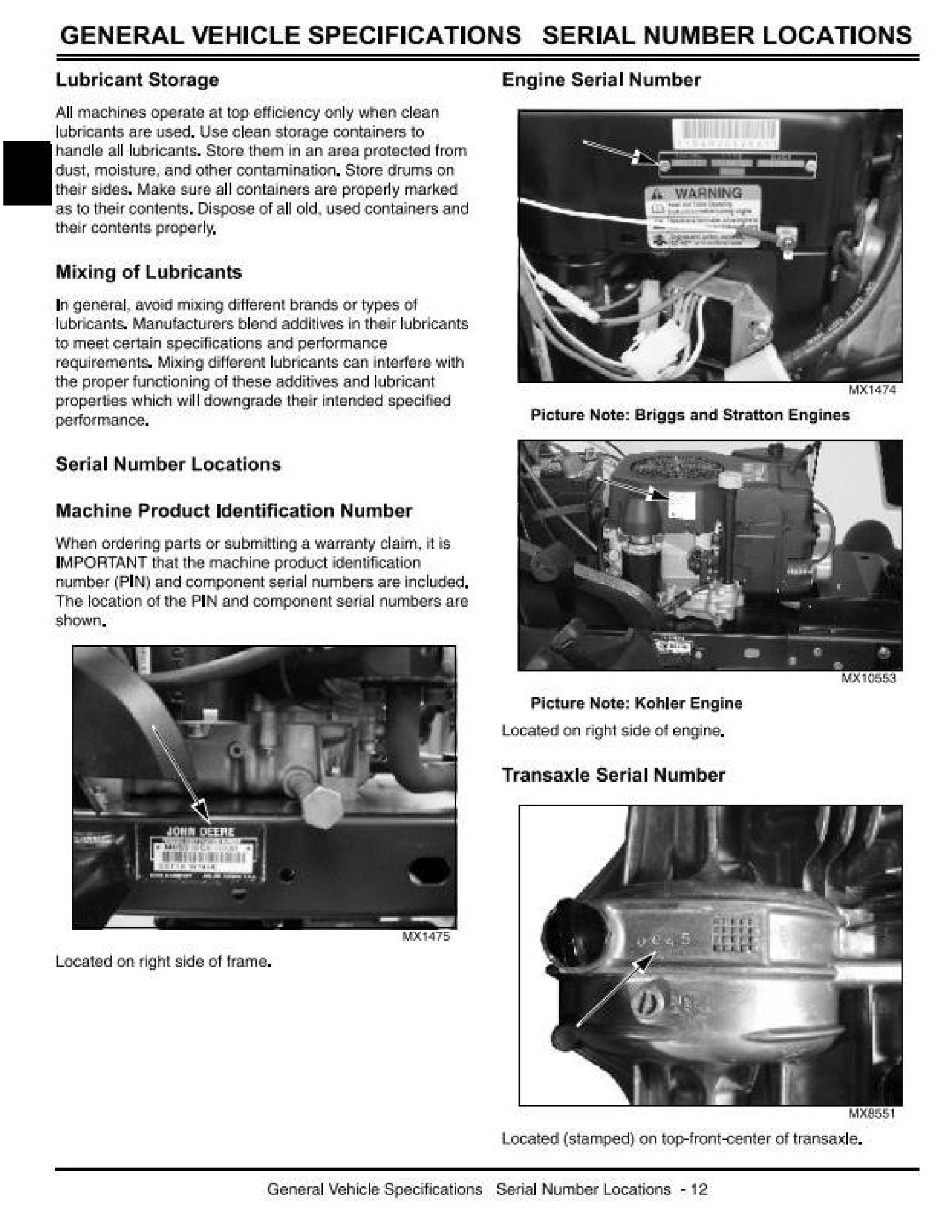 John Deere SST15 manual pdf