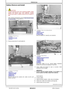 John Deere E360LC manual pdf